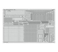 Uss Cv-10 Yorktown Hull For Trumpeter - 1:350e - Eduard Accessories G