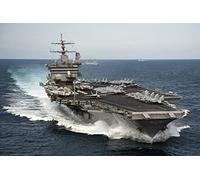 Uss Enterprise Cvn-65, fête des anciens combattants sur toile pour décoration de salon, affiches et impressions vintage esthétiques, décoration murale, 40,6 x 61 cm, sans cadre