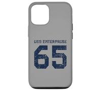 USS Enterprise CVN-65 Porte-Avions Style Vieilli Coque pour iPhone 12/12 Pro