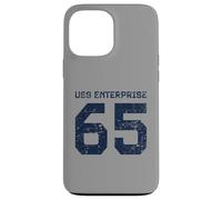 USS Enterprise CVN-65 Porte-Avions Style Vieilli Coque pour iPhone 13 Pro Max