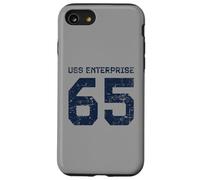 USS Enterprise CVN-65 Porte-Avions Style Vieilli Coque pour iPhone SE (2020) / 7/8