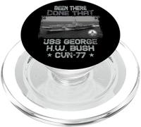 USS George H.W. Bush CVN-77 Porte-Avion US Military PopSockets PopGrip pour MagSafe