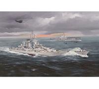 Maquette Bateau Uss Hawaii Cb-3 Hobby Boss 86507 1/350ème Maquette Char Promo