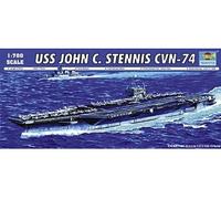 Uss John C.Stennis Cvn-74 Porte-Avions Avion Transporteur 1:700 Plastic Model