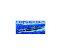 Uss John C Stennis Cvn-74 Avec La Base De Mer Vacuformée Bleue - Trumpeter Tsm-5733-Trumpeter-Trumpeter