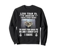 USS John F. Kennedy CV-67 Porte-Avions Sweatshirt