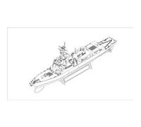 Uss Momsen Ddg-92 - 1:700e - Hobby Boss G