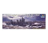 Uss New Orleans Ca-32 (1942) - 1:700e - Trumpeter G