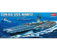 USS Nimitz CVN-68 Porte Avions 1:800 Kit De Modèle En Plastique ACADEMY