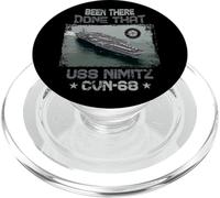 USS Nimitz Porte-Avion US Military PopSockets PopGrip pour MagSafe