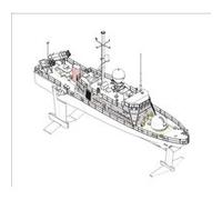 Maquette Bateau Uss Pegasus Phm-1 Hobby Boss 82005 1/200ème Maquette Char Promo