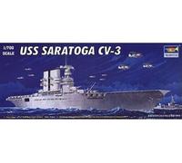 Trumpeter Kit maquette USS Saratoga CV-3 Échelle 1:700 Réf. 05738