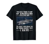 USS Theodore Roosevelt CVN-71 Porte-Avions Journée des Anciens Combattants T-Shirt
