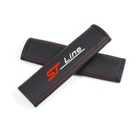 USSAY 2 Pièces Voiture Rembourrage de Ceinture de sécurité pour Ford St Line Kuga MK3 MK2 MK4 S Max Focus Puma Fiesta Souple Confortables Ceinture Protège-Ceinture Accessoires,A