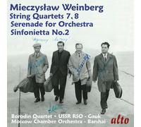 USSR State Radio Mieczyslaw Weinberg: String Quartets Nos. 7 & 8, Serenade (CD)