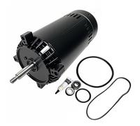 UST1102 Moteur de pompe de piscine 1 CV de rechange pour moteur électrique Century, Hayward, A.O. Smith, pompe surévaluée 115/230 V avec kit de joint, super pompe SP2607X10 56J, 3450 tr/min