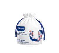 USTEL Mouchoirs doux et secs, lingettes jetables à base de l'USDA bio, lingettes nettoyantes pour peaux sensibles, humides et sèches, soins de bébé, démaquillants 60 pièces/rouleau