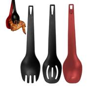Ustensile De Cuisine - Cuillère À Salade Amovible 88 G, Fourchette Multifonctionnelle | Gadget De Cuisine À Spatule, Ensemble Combiné Ďe 3 Pièces | Maison Appartement Restaurant Pique-nique En Plein