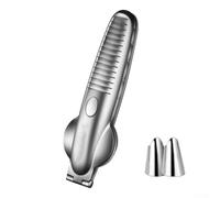 Ustensile de cuisine en acier inoxydable 304 avec une poignée ergonomique pour une utilisation confortable lors du pelage des écrous (opération + 2 doigts en acier)