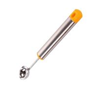 Ustensile de cuisine en acier inoxydable avec poignée ergonomique, cuillère à glace, pour usage domestique et cuisine, sorbet, boulettes de viande, melon, beurre, desserts,