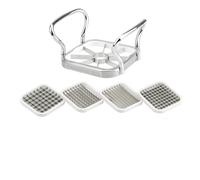 Ustensile de cuisine multifonction en acier inoxydable for pommes, poires, chips, légumes et fruits(B)