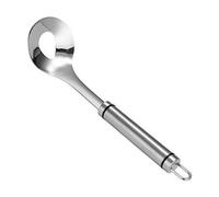 Ustensiles avec cuillère elliptique pour faire des boulettes de viande pour la cuisine, la salle à manger et le bar (argent, taille unique)