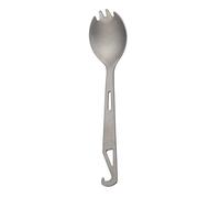 Ustensiles de camping Fourchette d ' extérieur multifonctionnelle Cuillère Vaisselle Utilitaire accroché Ti Alliage Spork Cuillère Ouvre-bouteilles Fourchette Multifonctionnel Camping Vaisselle