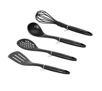 Ustensiles de cuisine - BERLINGER HAUS - BH-6217 - 4 pièces - Nylon - Noir et Argent