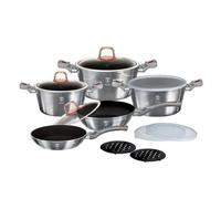 Ustensiles De Cuisine - Berlingerhaus - Bh-7033 - Titanium - Moonlight Edition - 13 Pièces