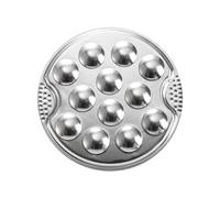 Ustensiles de cuisine en acier inoxydable - Escargots - Plat et pince à escargots élégants - Fourchette et ustensiles de cuisine en métal