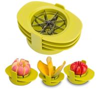 Ustensiles de cuisine faciles 4 en 1 Éplucheur de fruits et mangues Vide-pomme Vide-poire Coupe-tomates