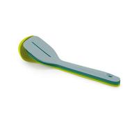 Joseph Joseph Duo Ensemble d'ustensiles de cuisine 4 pièces, Gadgets de cuisine résistants à la chaleur Louche, Cuillère et Spatule, Opale