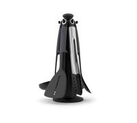 Ustensiles de cuisine - Joseph Joseph - Elevate - Carrousel 5 pièces - Acier Noir - Silicone thermorésistant