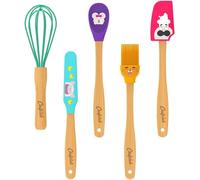 Ustensiles De Cuisine Pour Enfants,Silicone,Multicolore,Petit