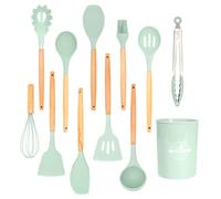 Ustensiles de cuisine Set de 12 couverts Pince Fouet Spatule Pinceau