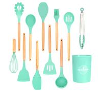 Ustensiles de cuisine Set de 12 couverts Pince Fouet Spatule Pinceau