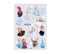 Dekora - Décoration Coméstible pour Gâteaux d'Anniversaire pour Enfants de Silhouette Découpée de La Reine des Neiges 2, 1 unité (Lot de 1)