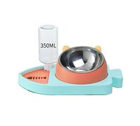 Ustensiles de nourriture pour animaux de compagnie mignon chat chien alimentation multicolore bouteille d'eau 3 en 1 bol d'alimentation et d'eau pour chat fontaines à boire pour chat fontaine à boire
