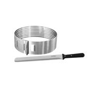 Ustensiles de pâtisserie - ZENKER - Gâteau De Laide - Gris - 30 cm - 26/28 cm