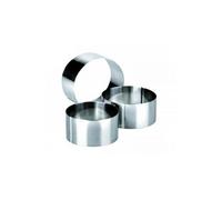 IBILI - Ustensiles et accessoires de cuisine - cercle inox clasica 9 x 4.5cm ( 716009-6 ) G