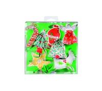 - Ustensiles et accessoires de cuisine - lot 7 coupe-pâtes étames noel ( 723800-6 )
