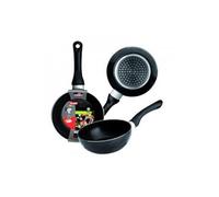 IBILI - Wok Indubasic, 16 cm, Aluminium, Antiadhésif, Compatible avec l’induction
