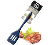 Ustensiles - Gris AF Bleu Noir Marbre Blanc Berry Stonewash Aqua Denim Silicone Slotted Turner 28cm/11" bleu jean