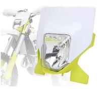 USTPO Phare avant LED pour moto - Carénage pour moto tout-terrain FE250 FE350 FE450 FE501 FE250i FE250i TE300i TE300i 2020 2021 - Vert