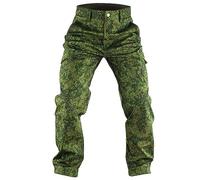 USTZFTBCL Uniforme militaire tactique armée russe camouflage costume d'hiver polaire softshell chaud coupe-vent, Only Ru Pants, XXL