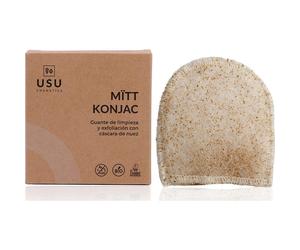 Usu Cosmetics Mïtt Konjac Gant Visage Nettoyage Exfoliation 1 ut