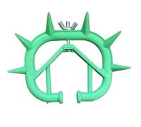 USUNFARM Lot de 10 anneaux de sevrage de veau en plastique épais pour éviter de sucer les veaux Vert