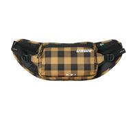 USWE Ceinture de hanche réglable, sac banane, léger, sans rebond, poches de rangement zippées pour VTT, enduro, randonnée, compatible avec la poche d'hydratation (non incluse), Flanelle Bronze, 2L US