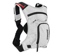 USWE MTB Hydro Sac à dos d'hydratation avec poche d'hydratation - Sac à dos d'hydratation pour cyclisme, VTT, VTT électrique et gravier, sac à dos avec poche à eau (3 L, blanc)