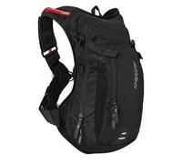 USWE MTB Hydro Sac à dos d'hydratation avec poche d'hydratation - Sac à dos d'hydratation pour cyclisme, VTT, VTT électrique et gravier, sac à dos avec poche à eau (9L, noir carbone)